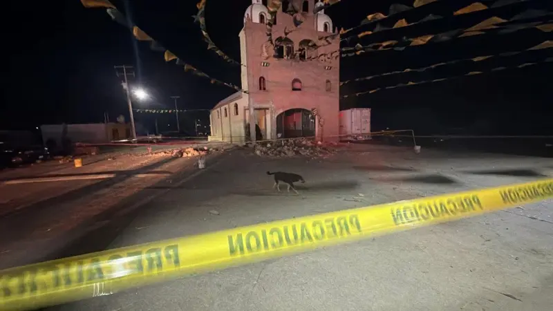 Explota pirotecnia en iglesia de San Luis Potosí; un muerto y seis lesionados