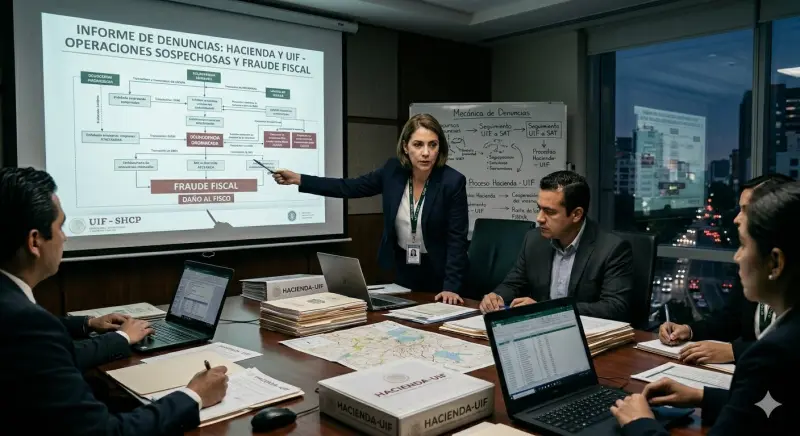 De 122 denuncias de la UIF en 2025, mil 141 vinculados a proceso