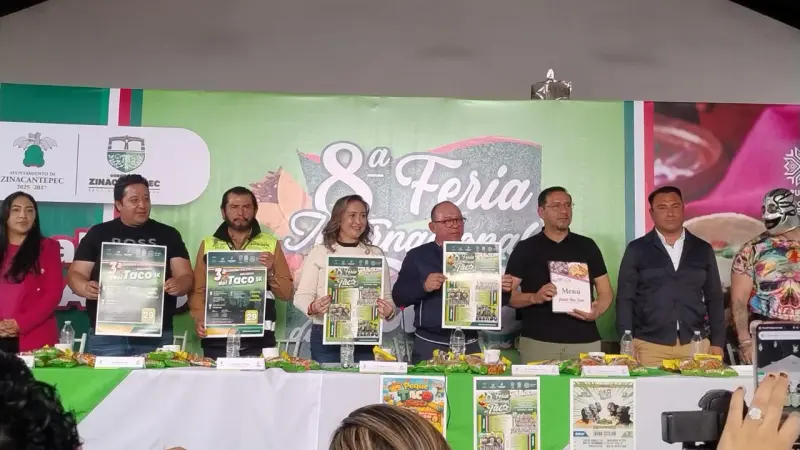 Inicia la 8va Feria del Taco en Zinacantepec: puro sabor y tradición