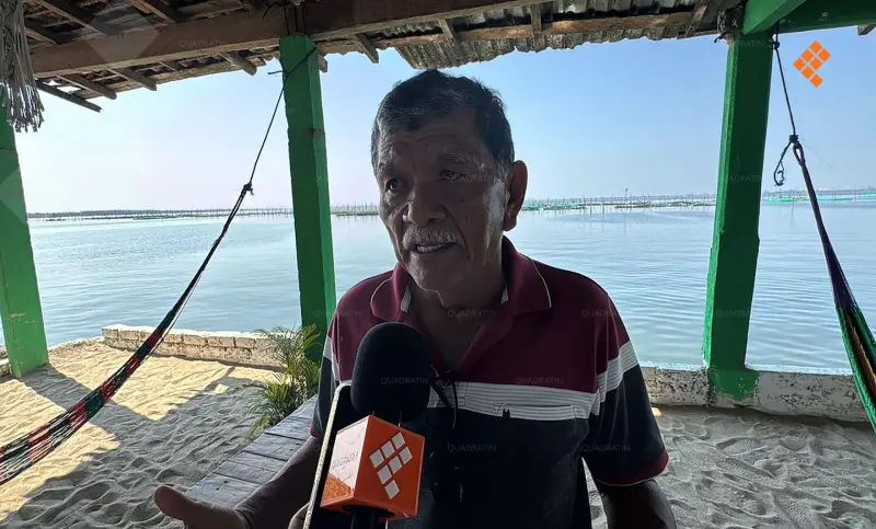 Acapulco: cae la pesca en laguna de Tres Palos por descarga de aguas sucias
