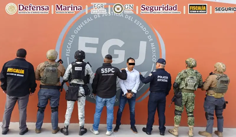 Capturan en Tlaxcala a presunto líder de extorsionadores del Edomex
