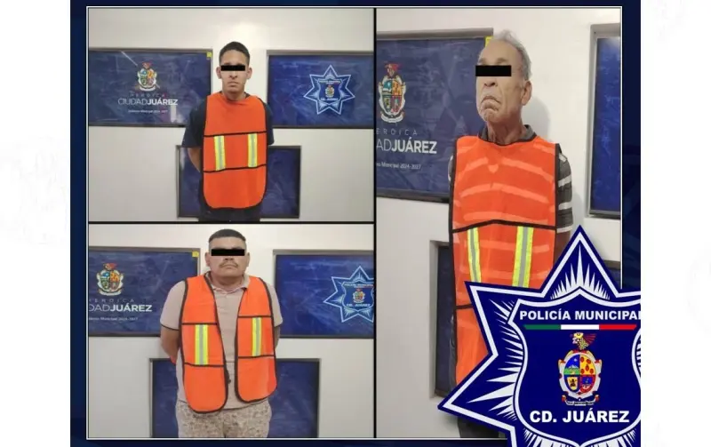 Localizan municipales a tres prófugos de la justicia