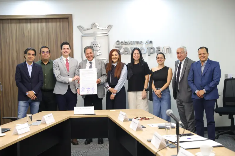 Firman Zapopan y Plai convenio para ampliar capacitaciones de innovación
