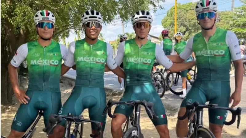 Las 7 medallas de México en el Panamericano de Ciclismo Colombia 2026