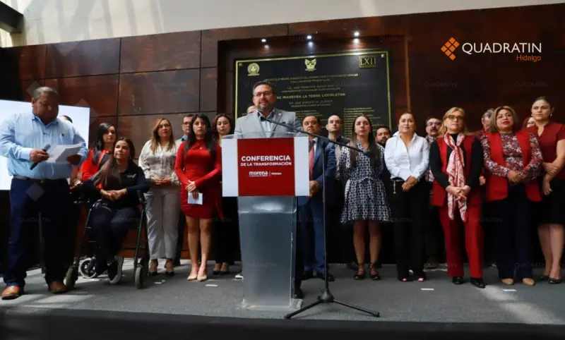 Pide Morena Hidalgo respetar normas en procesos internos rumbo a 2027