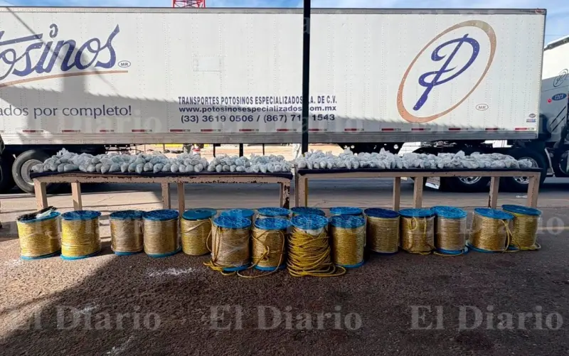 Decomisan 150 kg de cristal al CJNG en Sonora