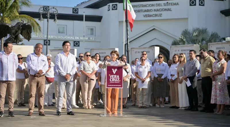 Conmemora Ayuntamiento de Veracruz el legado de Benito Juárez