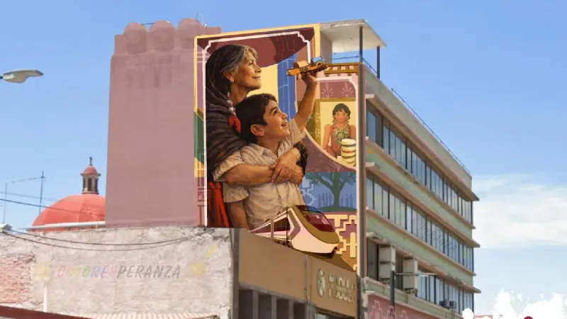 “Semillas de Mezquite”: El primer mural interactivo de Celaya que busca romper récord