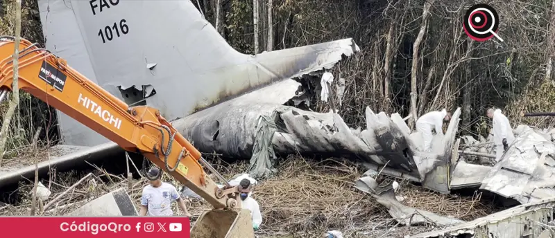 Colombia investiga desplome de avión militar que dejó 69 muertos