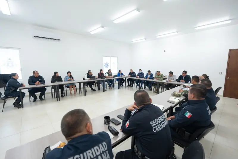 Refuerzan operativos de seguridad mediante coordinación interinstitucional en Purísima