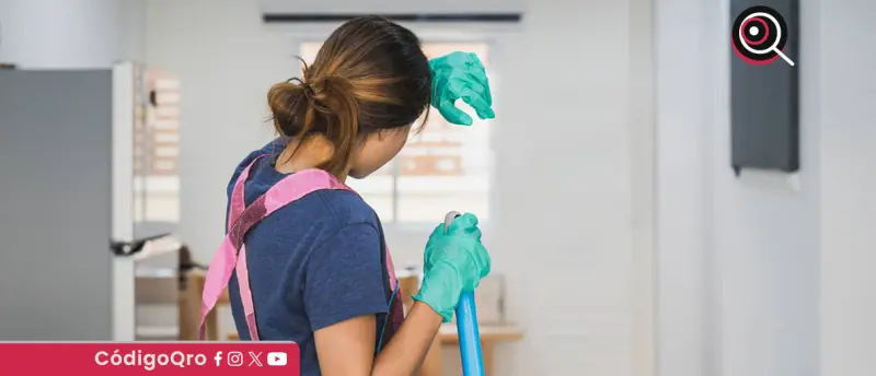 Solo 2.3% de 2.5 millones de trabajadores domésticos tienen seguridad social