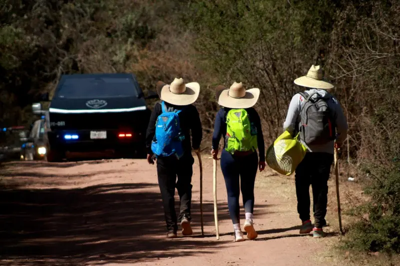 Resguarda Policía de Jalisco a peregrinos que se dirigen a Talpa