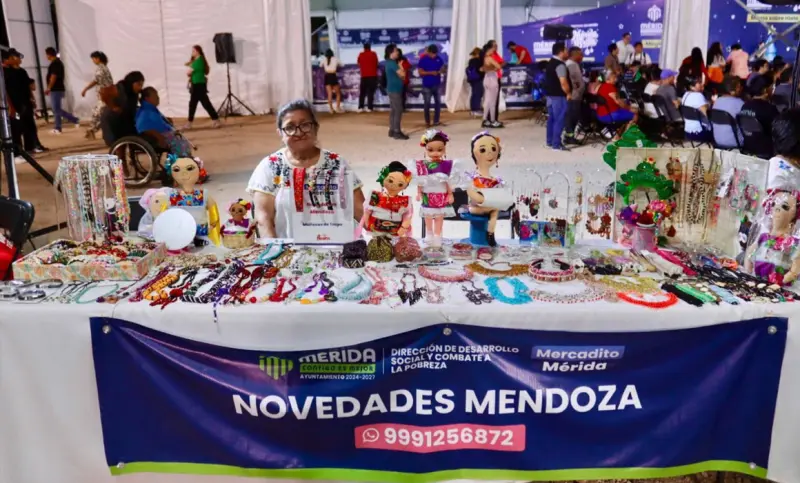 Apoyan a artesanas con la Expo Mercadito Mérida Primavera