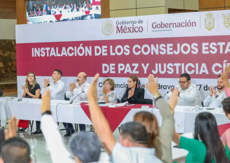 Instala Evelyn Salgado con Rocío Bárcena Consejos de Paz y Justicia Cívica en Guerrero