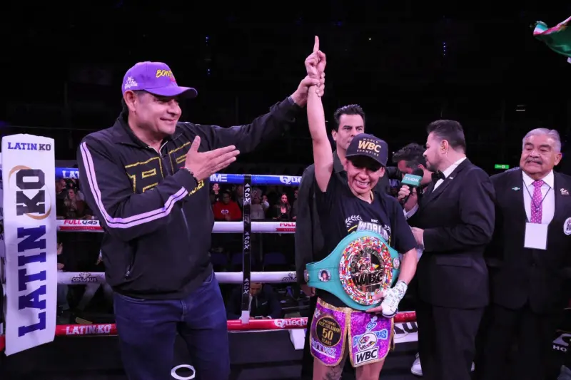 Se ciñe el cinturón de monarca Gaby 'La Bonita' Sánchez