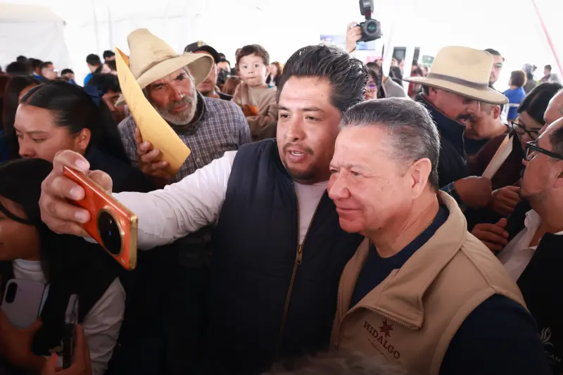 Inversión histórica en Epazoyucan: Menchaca entrega obras por 78 mdp