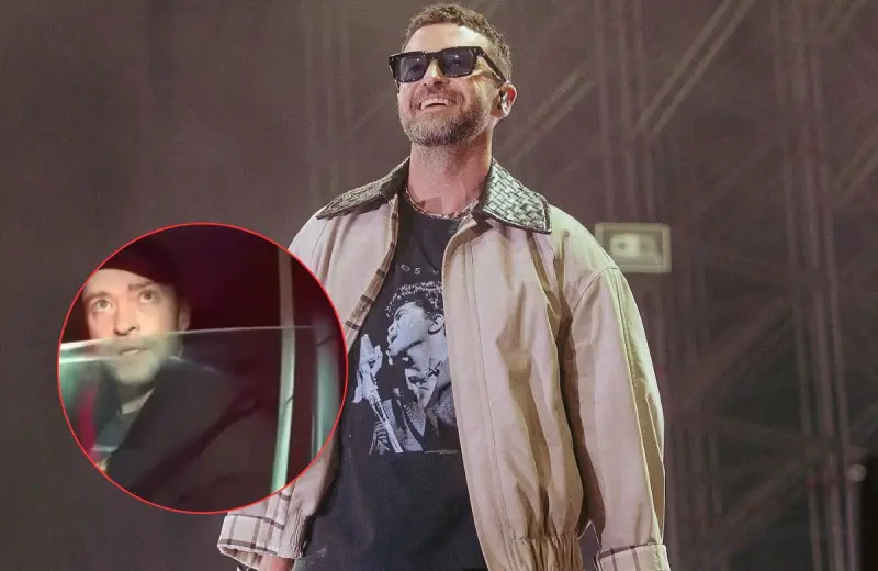 Filtran imágenes del momento exacto en que Justin Timberlake es arrestado por conducir intoxicado, material que habría intentado evitar que saliera a la luz