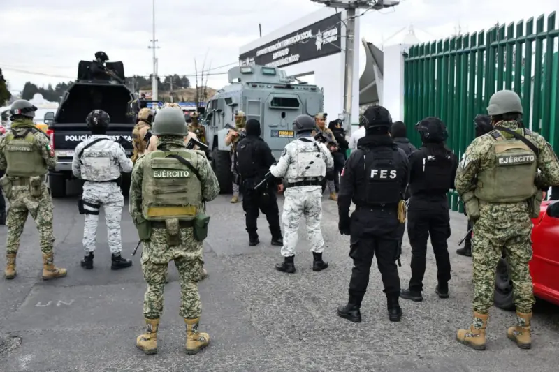 Más de 400 detenidos por operativos de seguridad en Edomex
