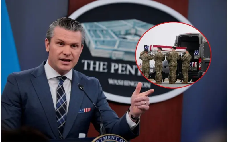 Pete Hegseth usó una conversación con su hijo de 13 años para explicar y defender la guerra de Trump en Irán y afirmó que los soldados de EEUU murieron “por su generación”, en medio de 13 bajas y un conflicto sin plazo definido