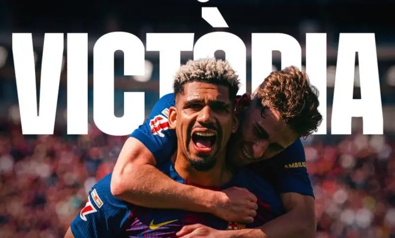 Doblega Barcelona al Rayo Vallecano y continúa en la cima