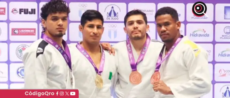 Gilberto Cardoso brilla junto a judocas mexicanos