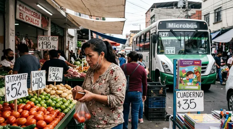 Canasta básica al alza: Jitomate y bistec presionan economía familiar