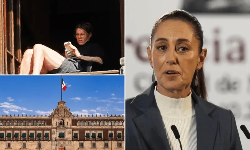 Mujer en la ventana de Palacio Nacional: quisieron ocultarlo… y salió peor; llueven cuestionamientos en redes