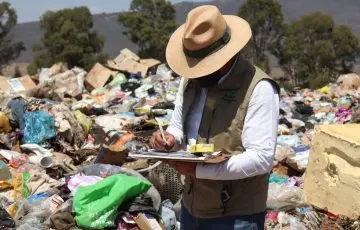 Verifica Proam monitoreo de gases inflamables en basurero de Purépero