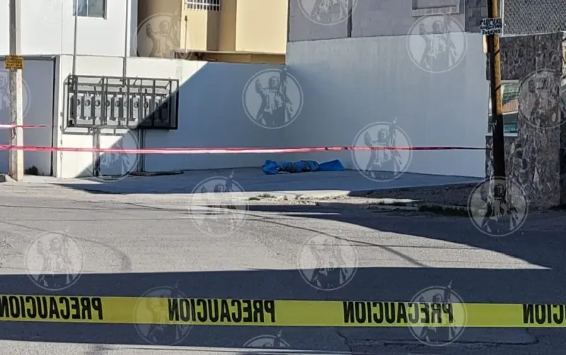 Bulto envuelto en lona moviliza a policías