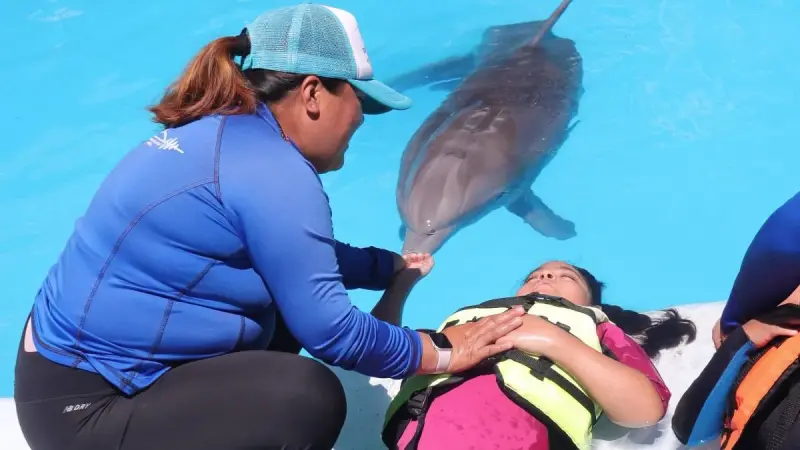 Delfinoterapia en Silao: El sueño que cambió la vida de 20 niños leoneses
