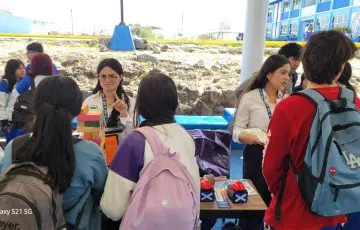 Orientan a estudiantes del Cobaem con feria de la salud en Morelia