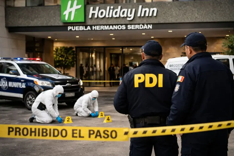 Hallan sin vida a madre e hijo en hotel de Hermanos Serdán, Puebla