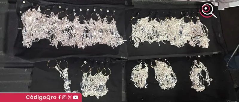 Detienen a 4 colombianos por robo de 739 piezas de plata en CDMX