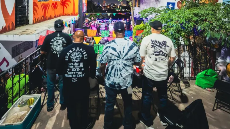 Visita Cypress Hill La Campana y a familia de Celso Piña