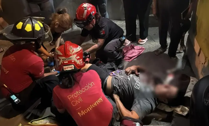 Balean a hombre en la colonia San Ángel Sur en Monterrey