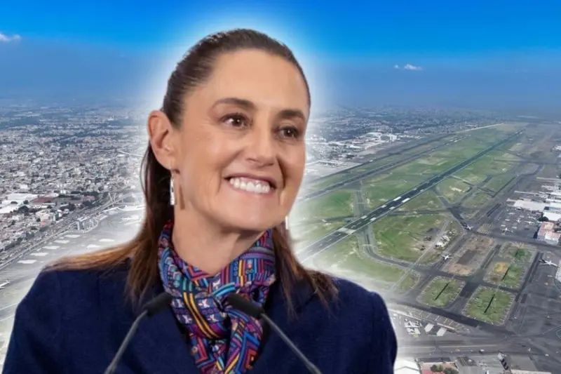 Sheinbaum admite que los taxis del AICM son caros y apunta al modelo de cobro como el problema