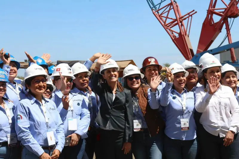 Busca Claudia Sheinbaum que se produzca más gas natural en México