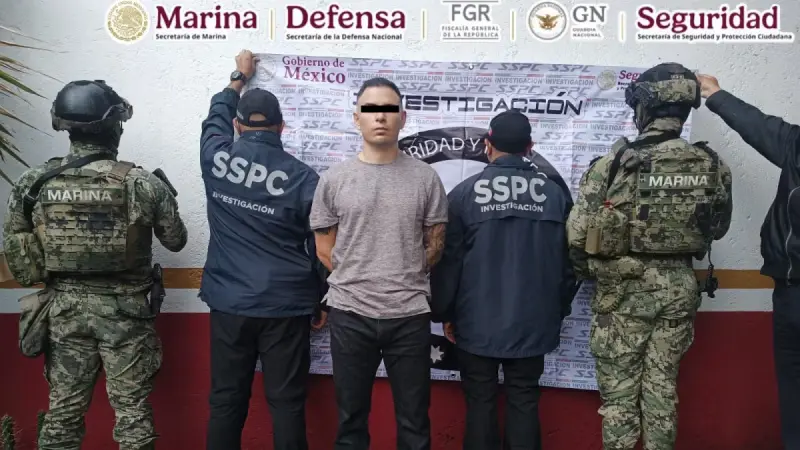 Detienen en CDMX al ‘Lobo Menor’, vinculado al asesinato del candidato presidencial de Ecuador