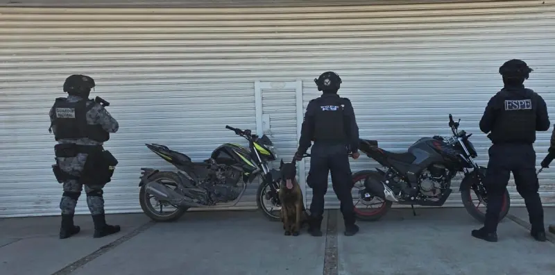 Detienen a dos con arma y droga en Celaya