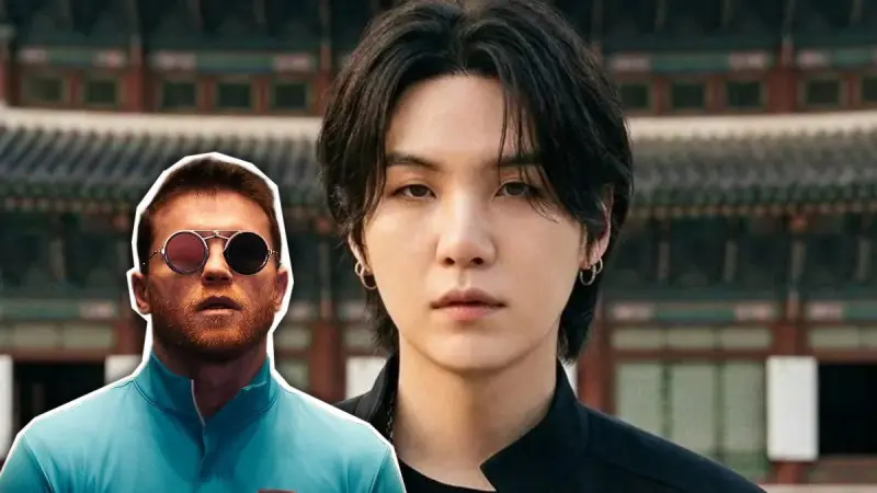 ¿Suga de BTS fan de El Canelo? Idol es captado usando ropa relacionada al boxeador