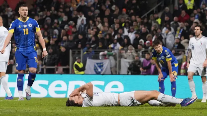 ¡Fracaso! Italia queda fuera del Mundial 2026; Bosnia da la sorpresa