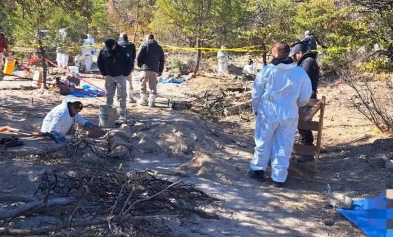Suman 91 cuerpos en fosa clandestina de Chihuahua