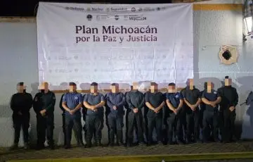 Recuperan su libertad 11 policías de Ecuandureo