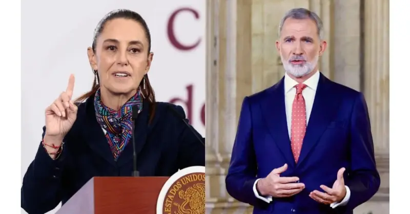 Claudia Sheinbaum invita al rey Felipe VI al Mundial 2026 en México