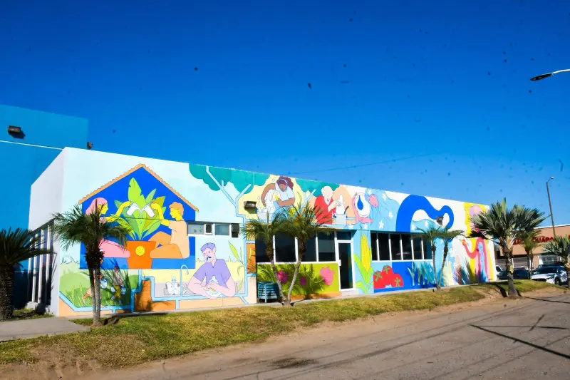 Inauguran mural ‘Agua y Género’ en oficinas de la Japac; destacan papel de mujeres en gestión del recurso