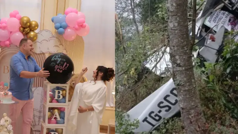 Accidente aéreo en Guatemala: mueren futbolista, heredero millonario y mujer embarazada