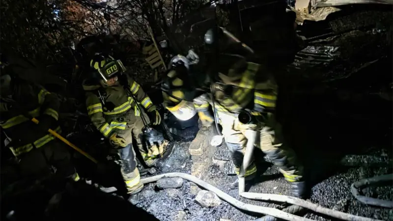 Lo pierde todo: Incendio consume vivienda en callejón de Guanajuato capital