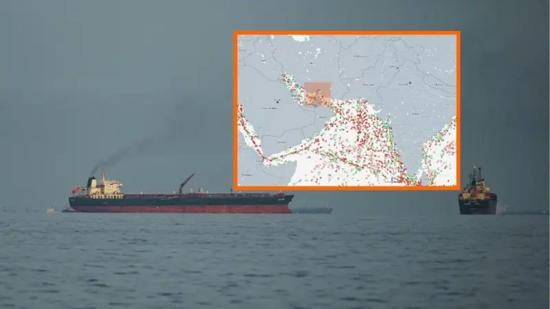 Buques se identifican como chinos en Estrecho de Ormuz para evitar ataques por guerra de Irán