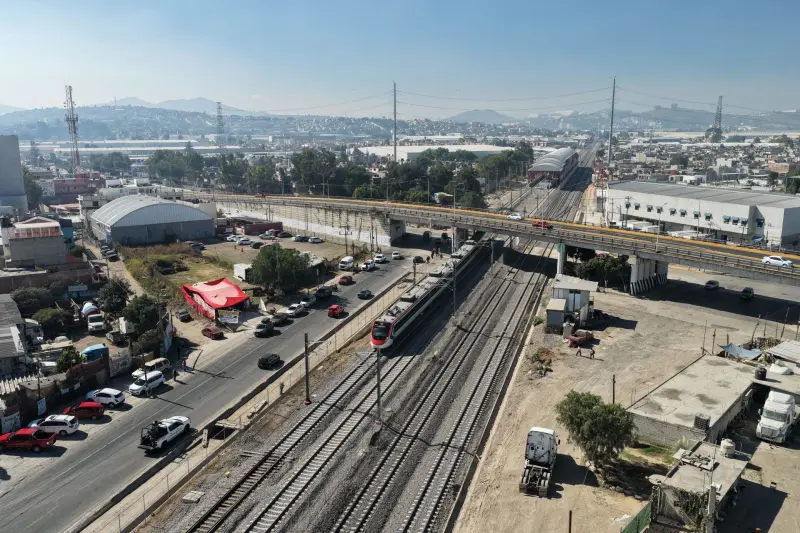 Tren Lechería-AIFA no estará listo para Semana Santa: ¿Cuándo será inaugurado, según Sheinbaum?