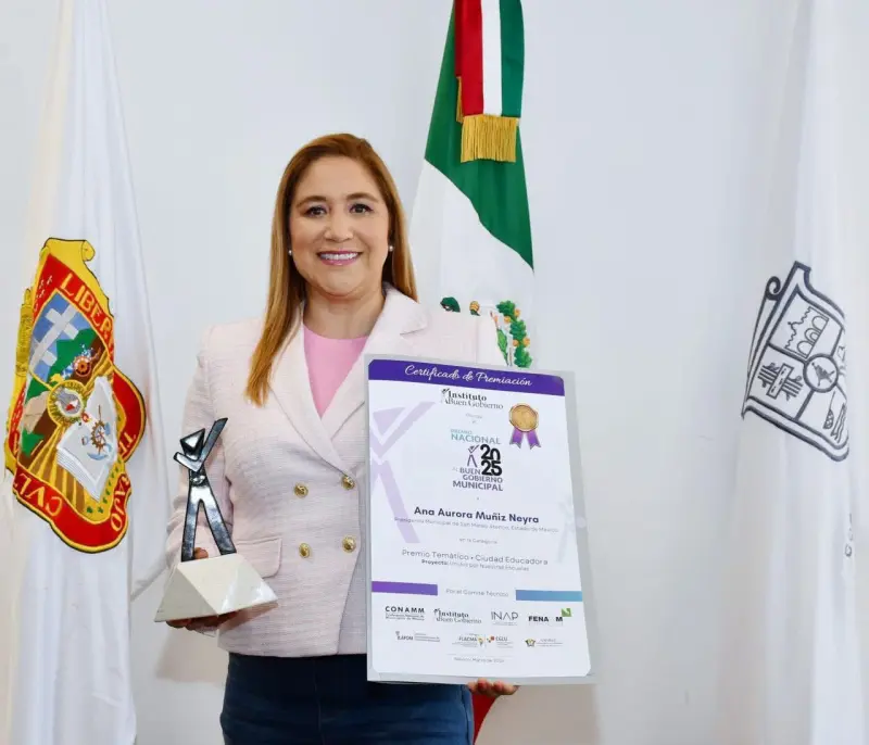 Reconocen a San Mateo Atenco como Ciudad Educadora a nivel nacional